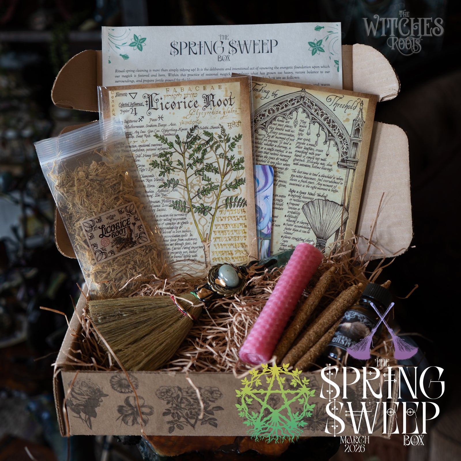 The Witches Roots™ ~ The Spring Sweep Box ~ March 2026