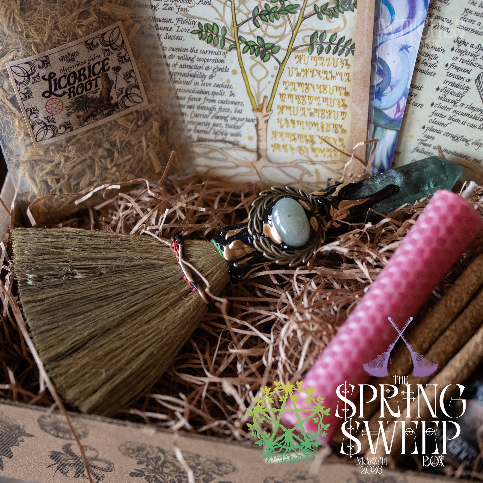 The Witches Roots™ ~ The Spring Sweep Box ~ March 2026