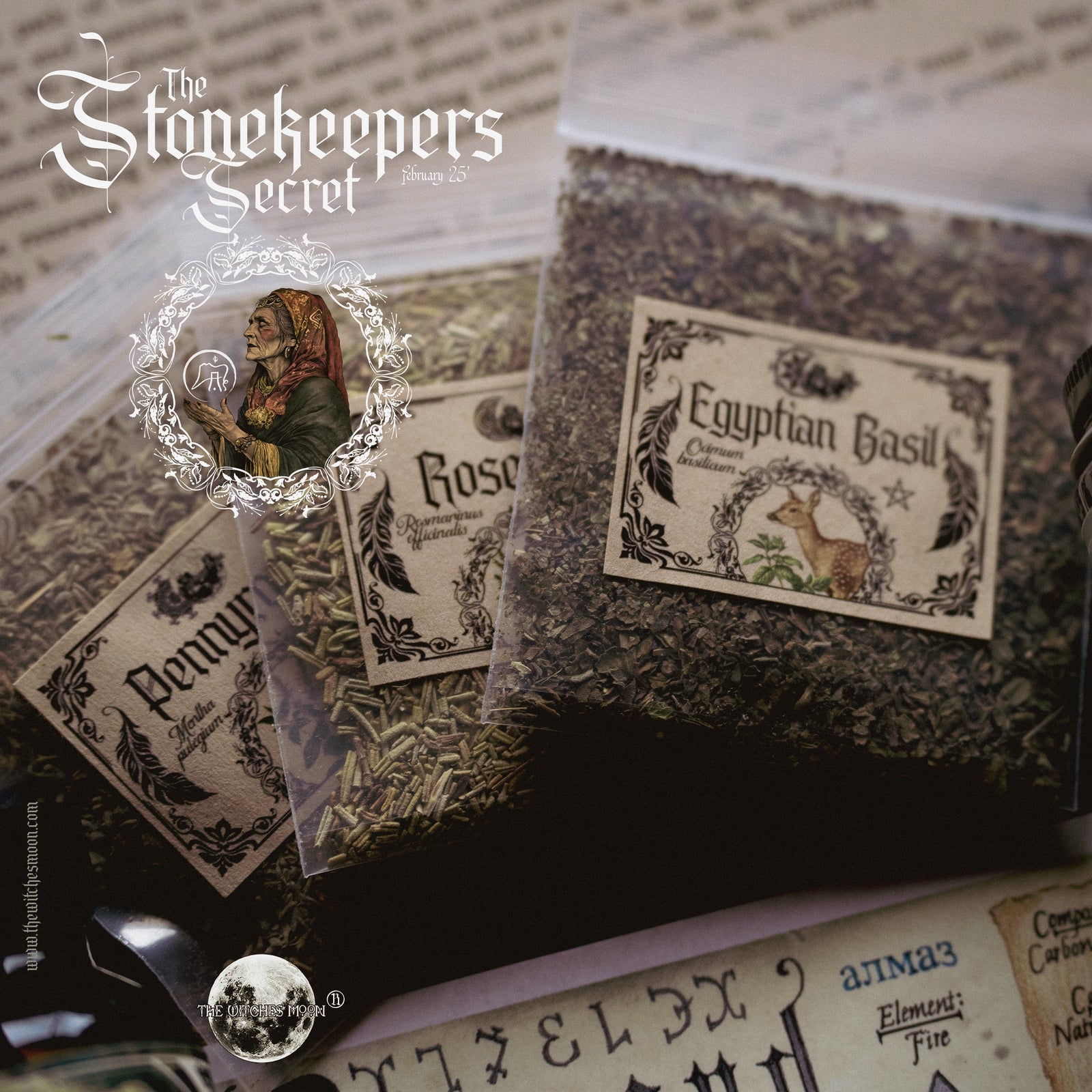 (Limited) The Witches Moon® ~  The Stonekeepers Secret ~  February 2025