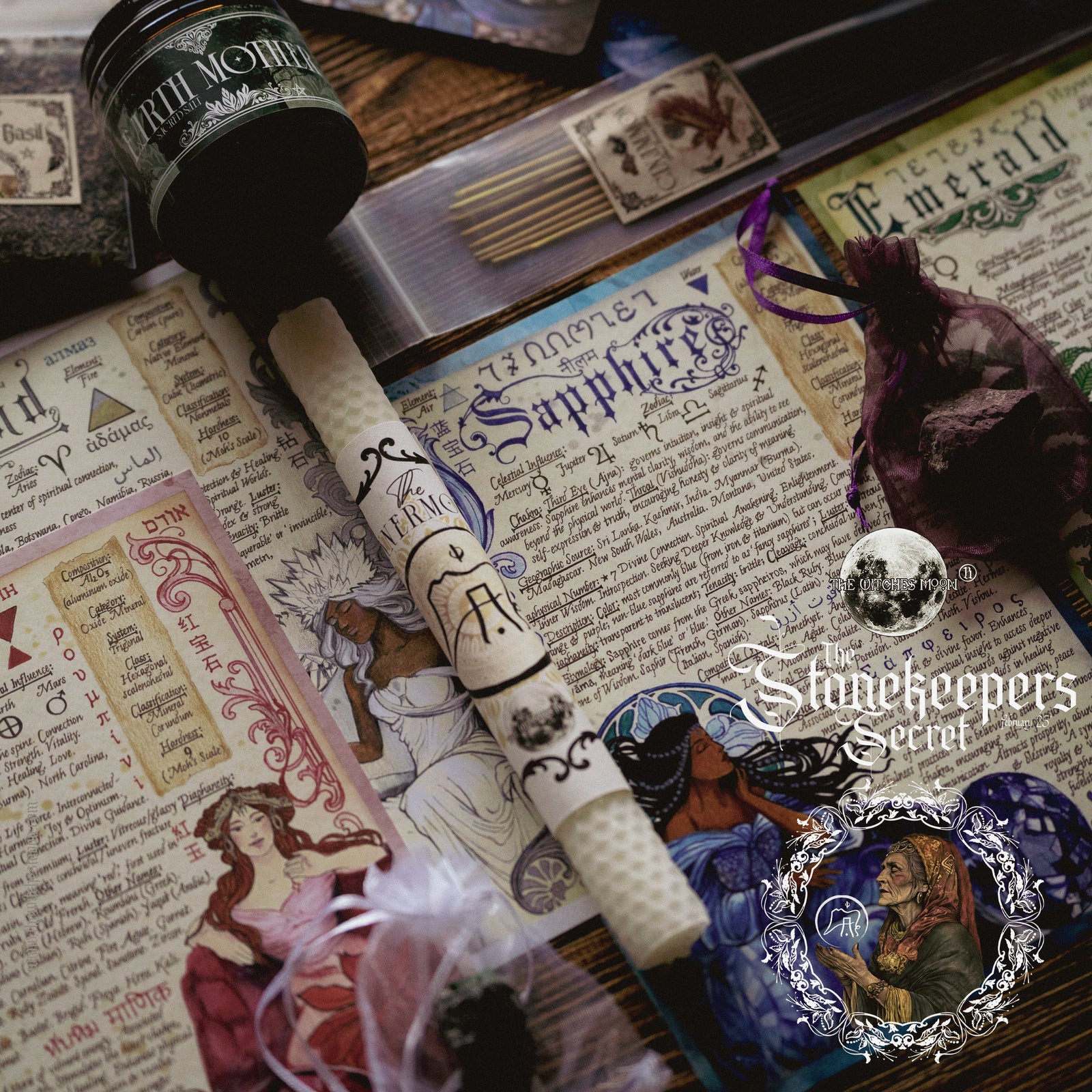 (Limited) The Witches Moon® ~  The Stonekeepers Secret ~  February 2025