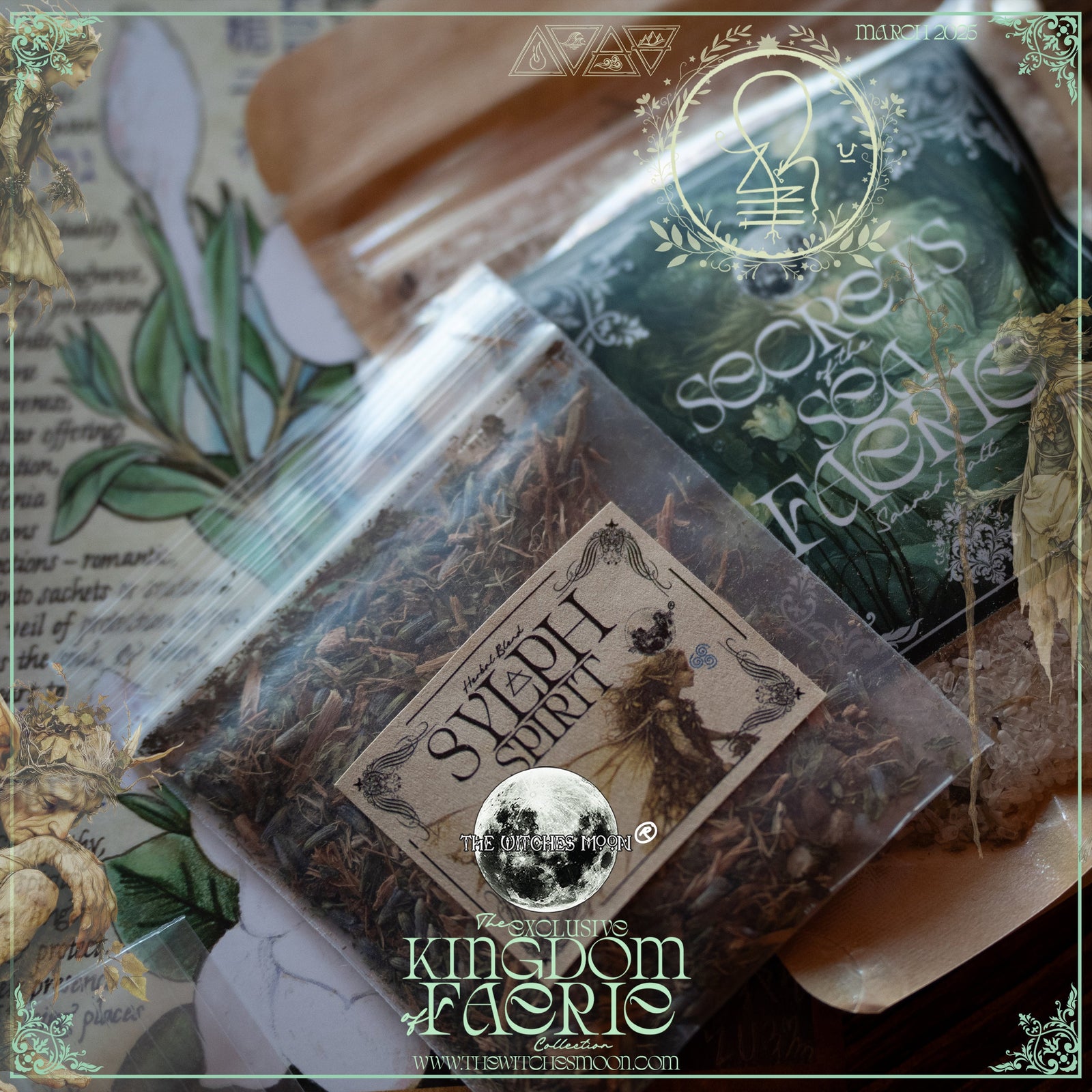 (Limited) The Witches Moon® ~  The Exclusive Kingdom of Faerie Collection ~  March 2025