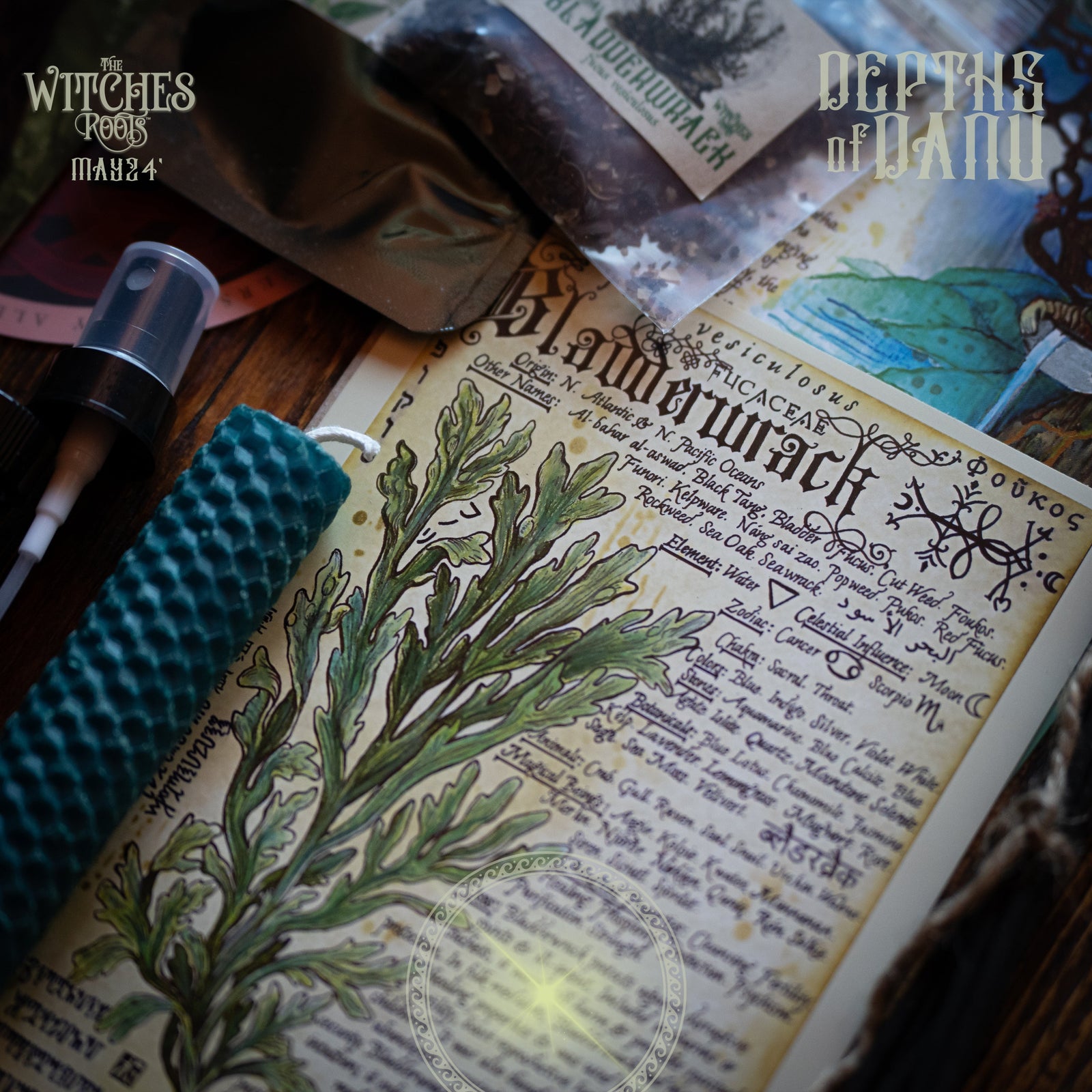 The Witches Roots™ ~ Depths of Danu ~ May 2024 (Limited)