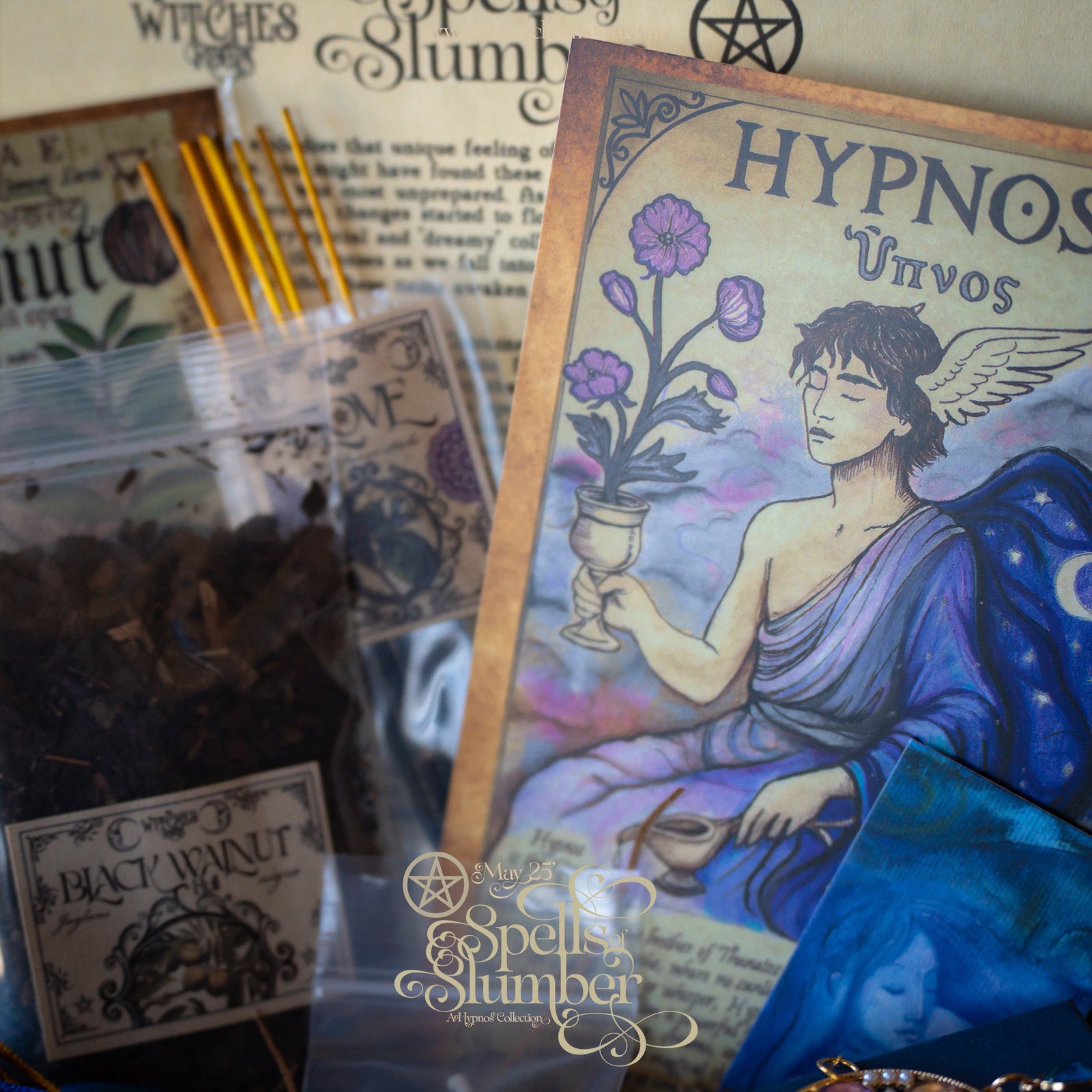 (Limited) The Witches Roots™ ~ Spells of Slumber ~ A Hypnos Collection ~ May 2025
