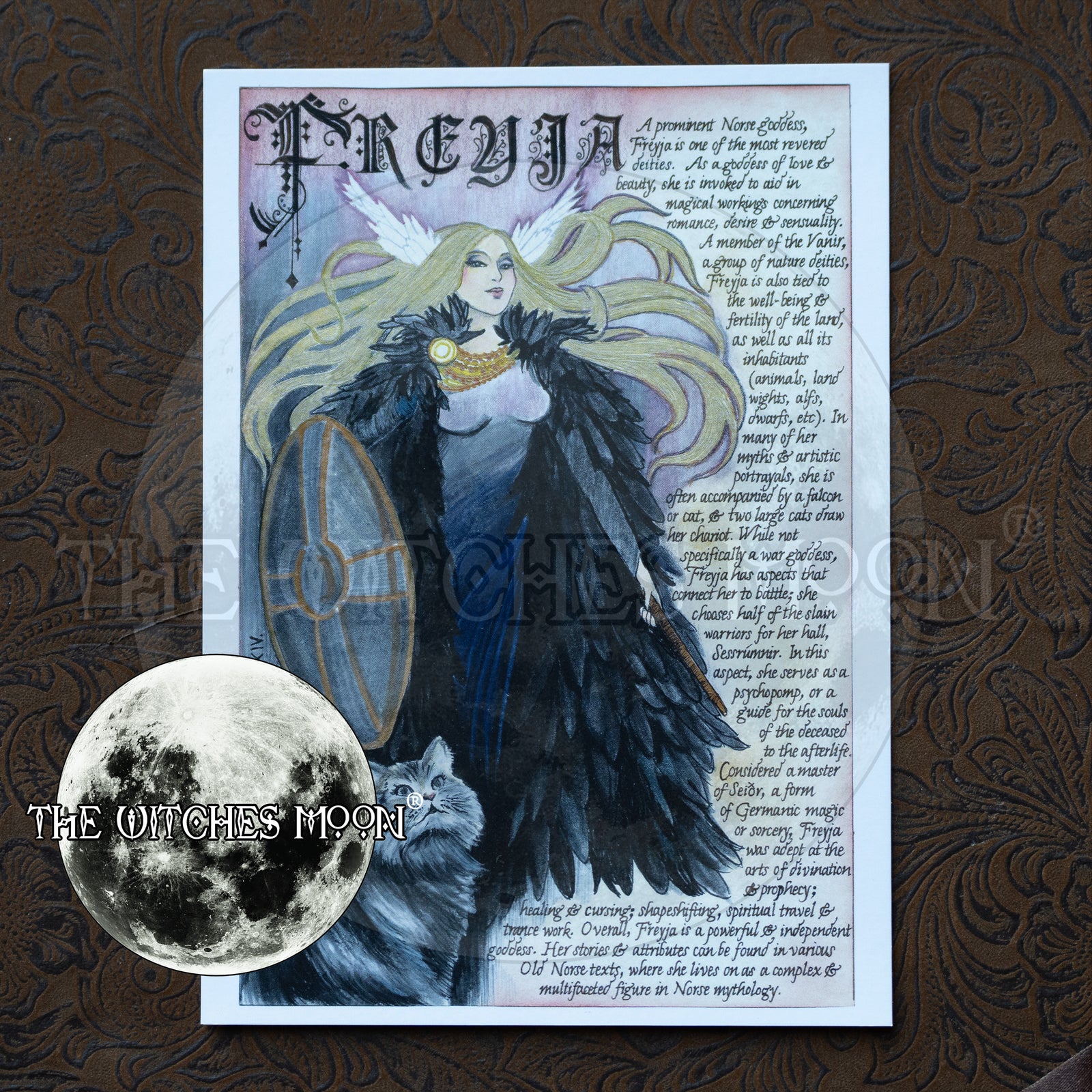 Freyja Book of Shadows Artwork