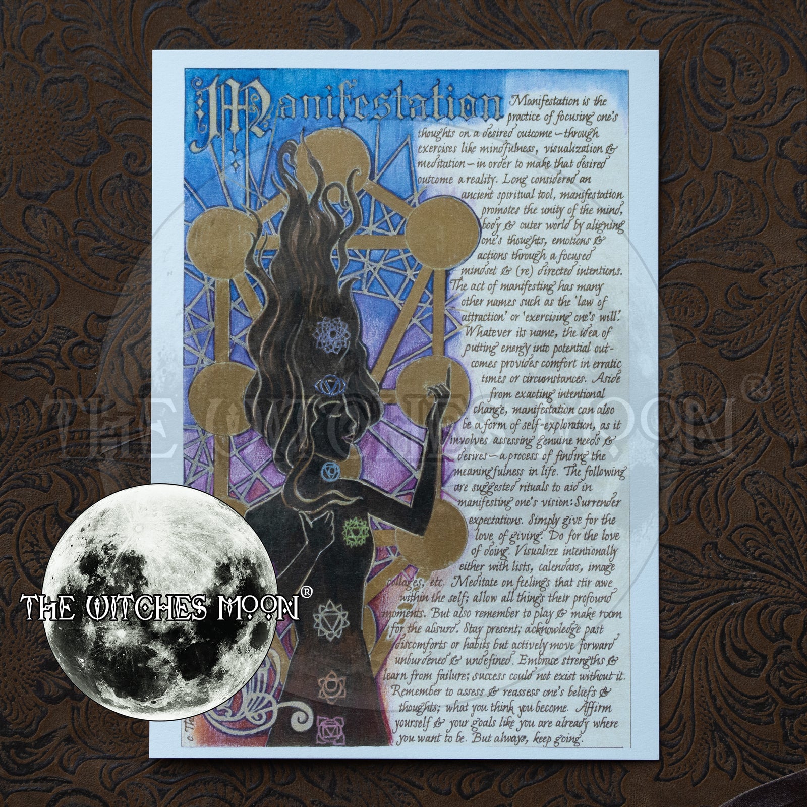 Manifestation Book of Shadows Artwork