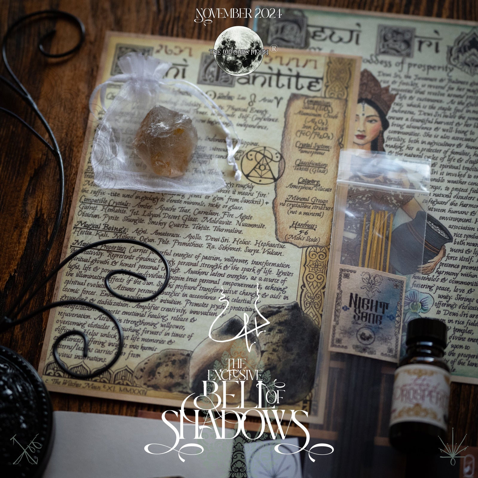 (Limited & Exclusive) The Witches Moon® ~  The Bell of Shadows ~  November 2024