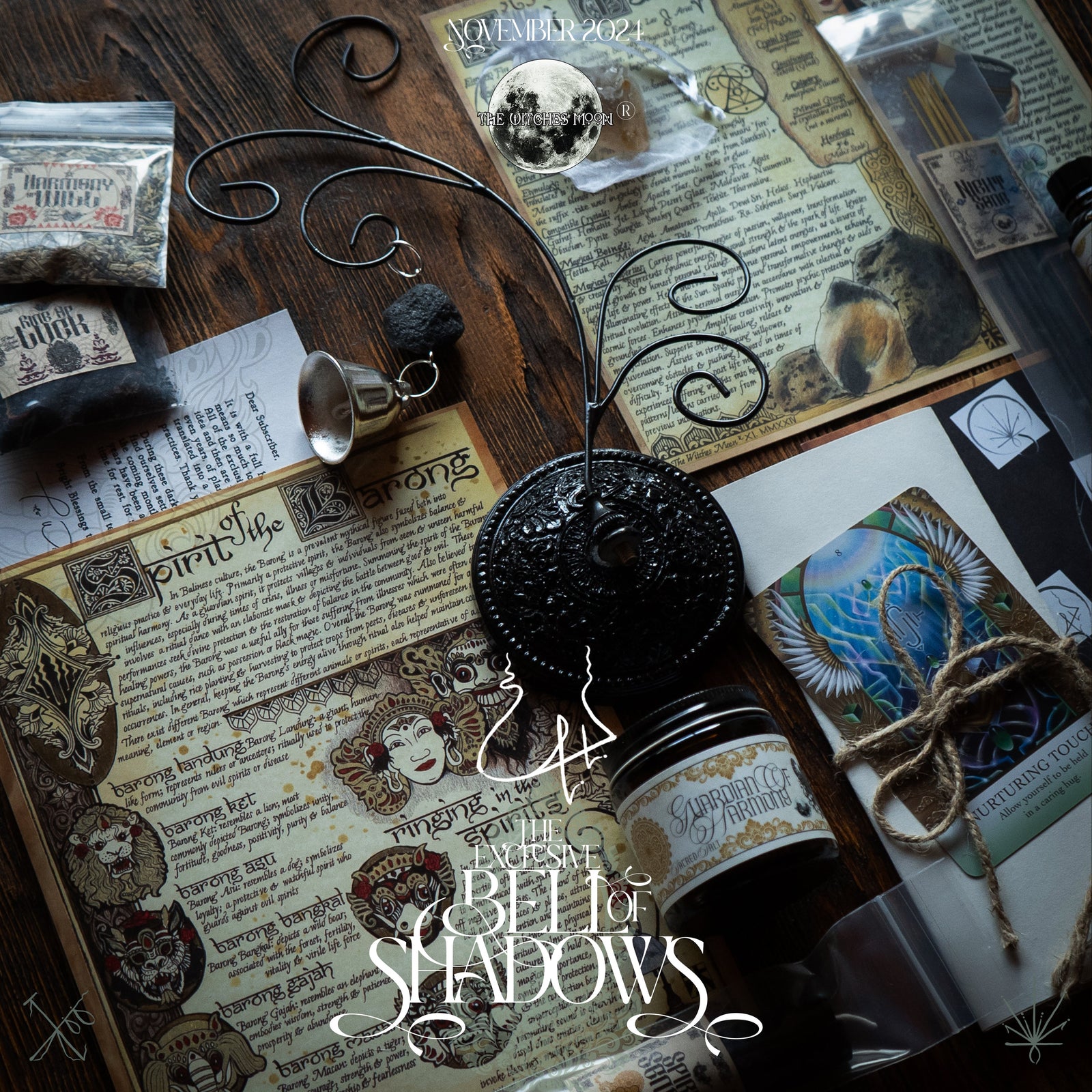 (Limited & Exclusive) The Witches Moon® ~  The Bell of Shadows ~  November 2024