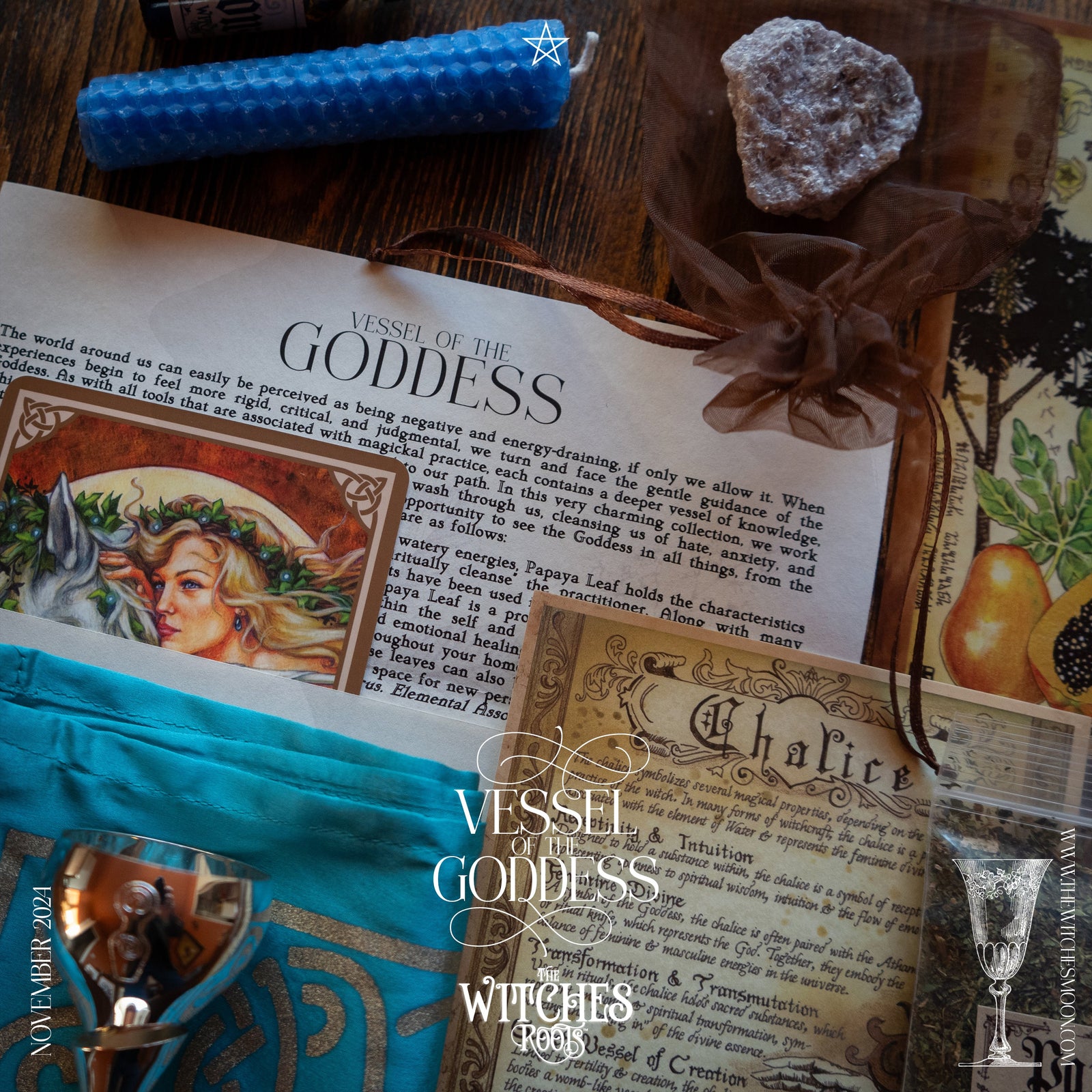 (Limited) The Witches Roots™ ~ Vessel of the Goddess ~ November 2024