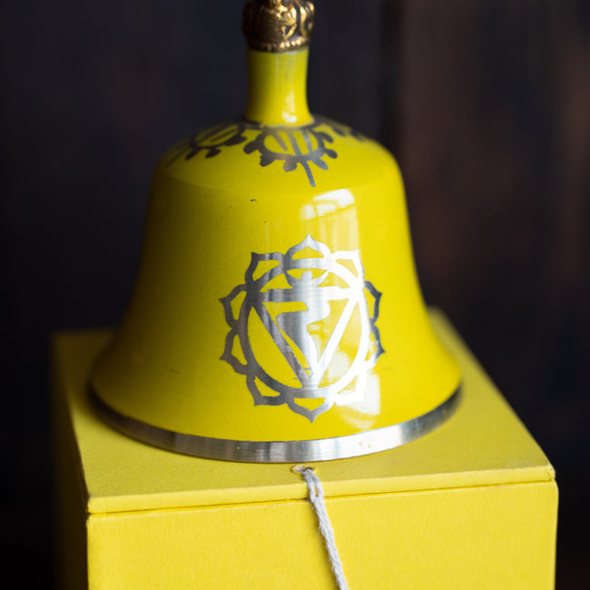 Yellow "Solar Plexus" Tibetan Bell (Note "G")