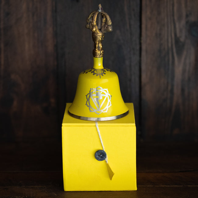 Yellow "Solar Plexus" Tibetan Bell (Note "G")