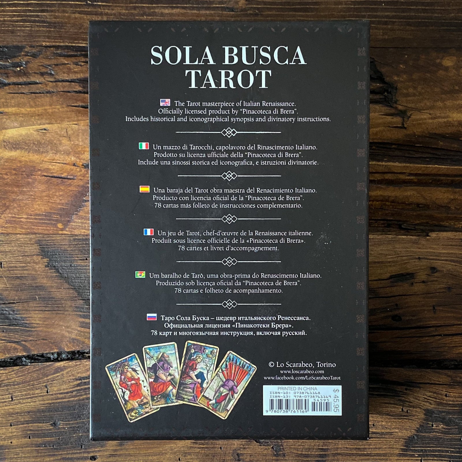 Sola Busca Tarot - The Tarot Masterpiece of Italian Renaissance