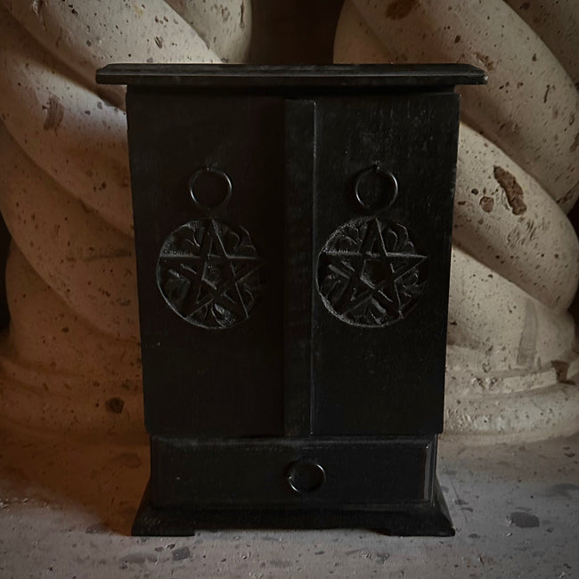 Pentagram Wooden Cupboard