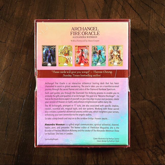 Archangle Fire Oracle Tarot / Oracle Cards – www.thewitchesmoon.com