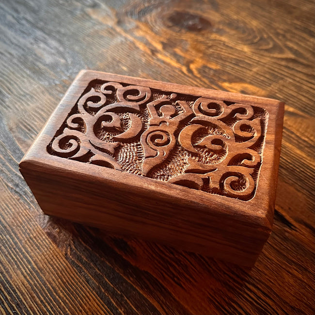 Spiral Goddess Wood Box