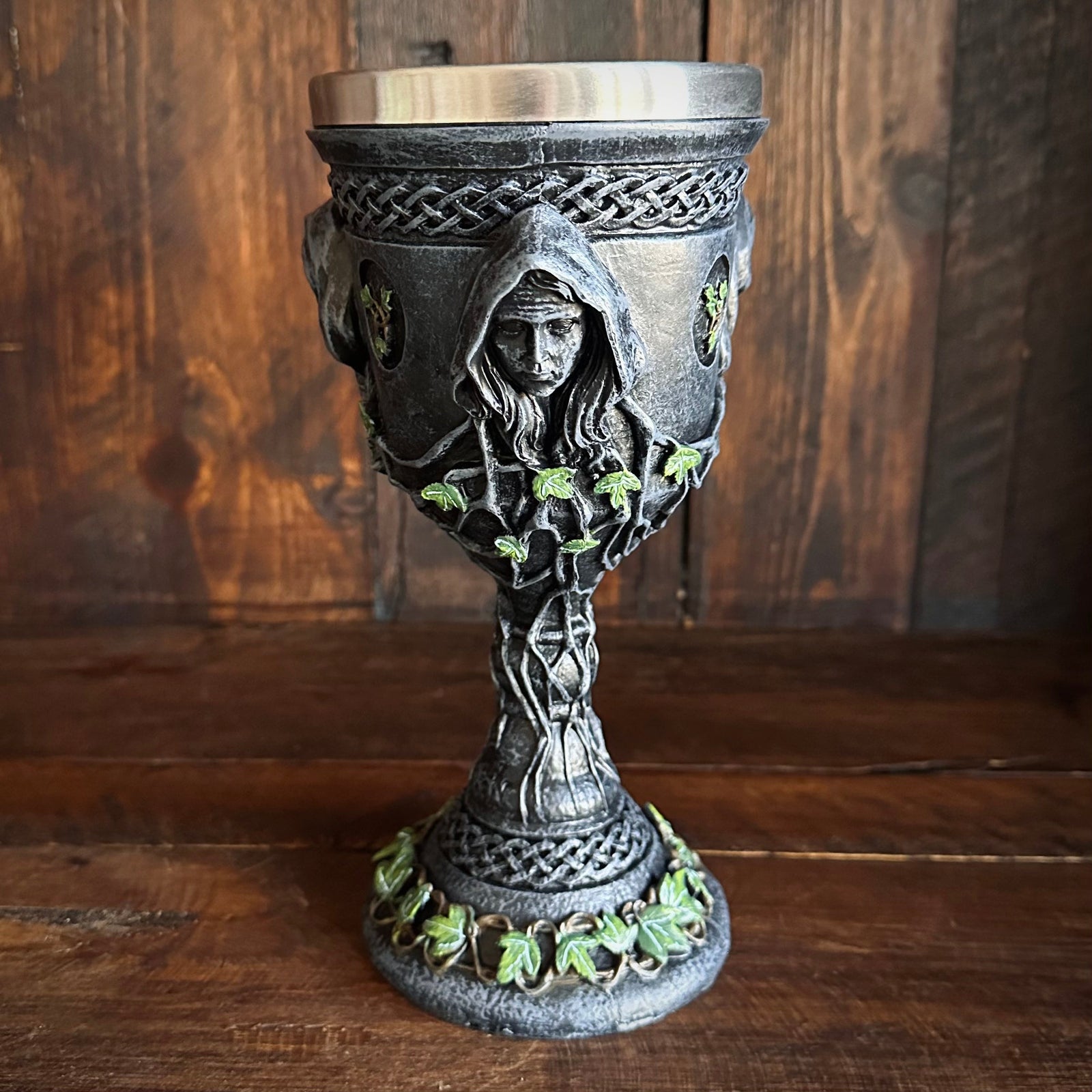 Mother Maiden Crone Goblet