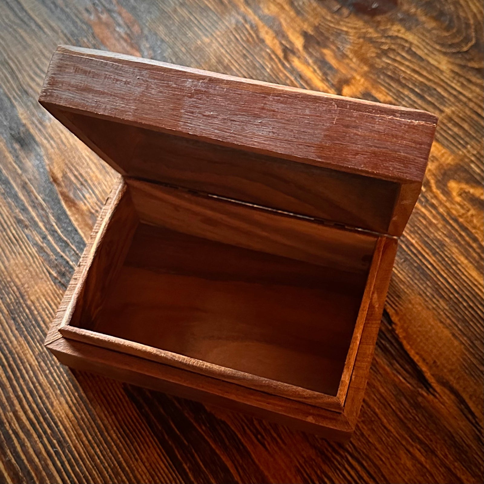 Triskelion Carved Wood Box