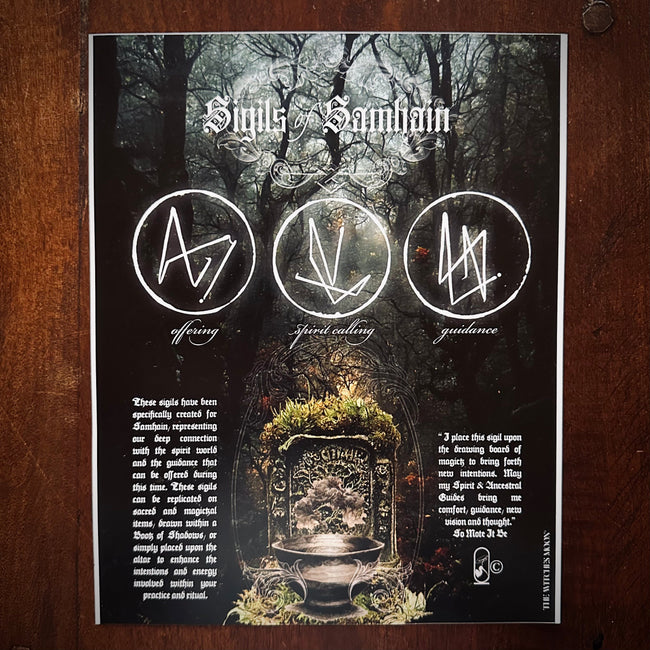 Sigils of Samhain BOS Print