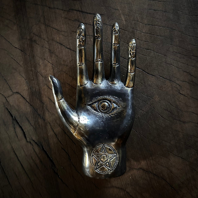 Exclusive Brass Hand of Destiny Talisman