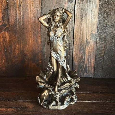 Large Brass Mermaid Statue