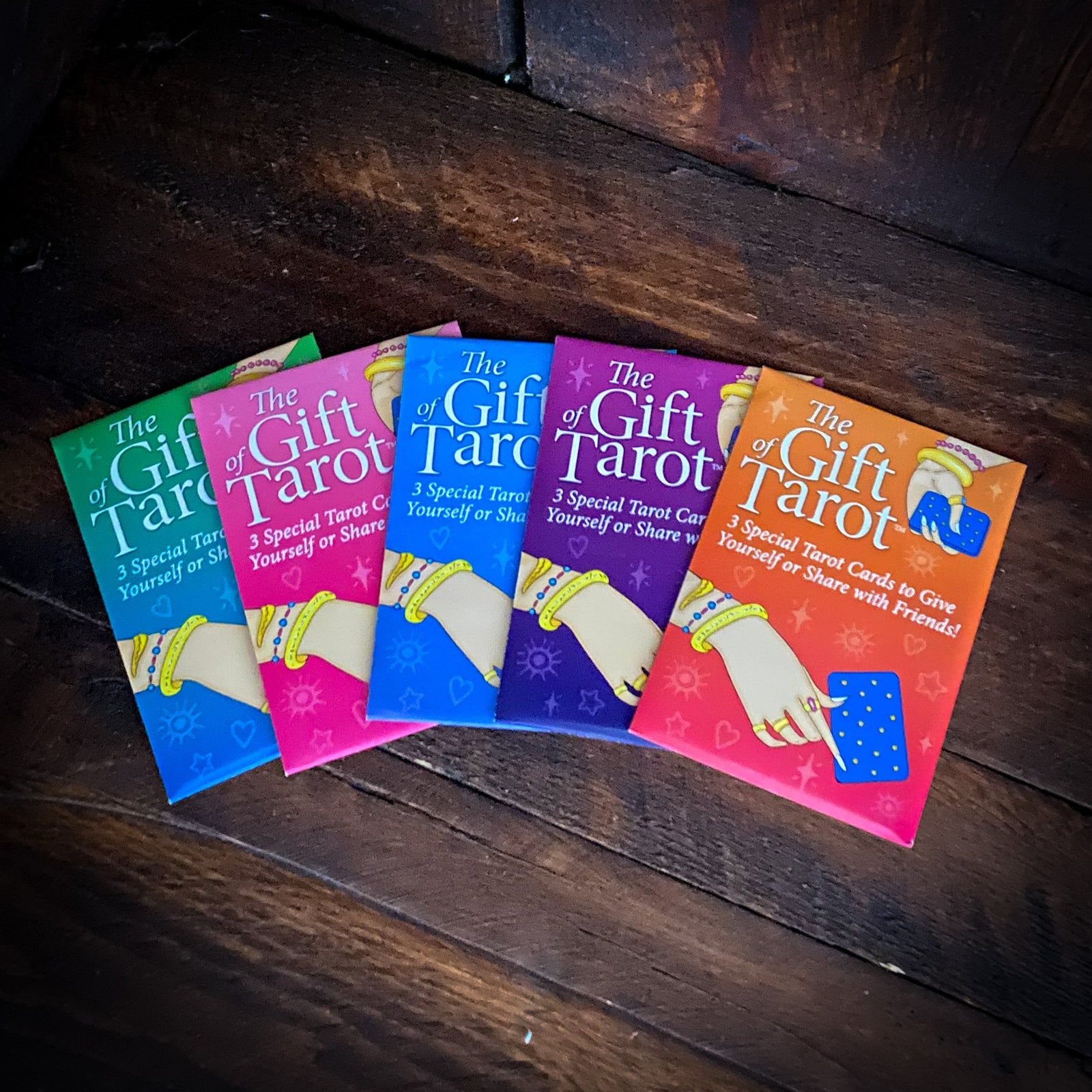 The Gift of Tarot - 1 PACK OF 3 CARDS