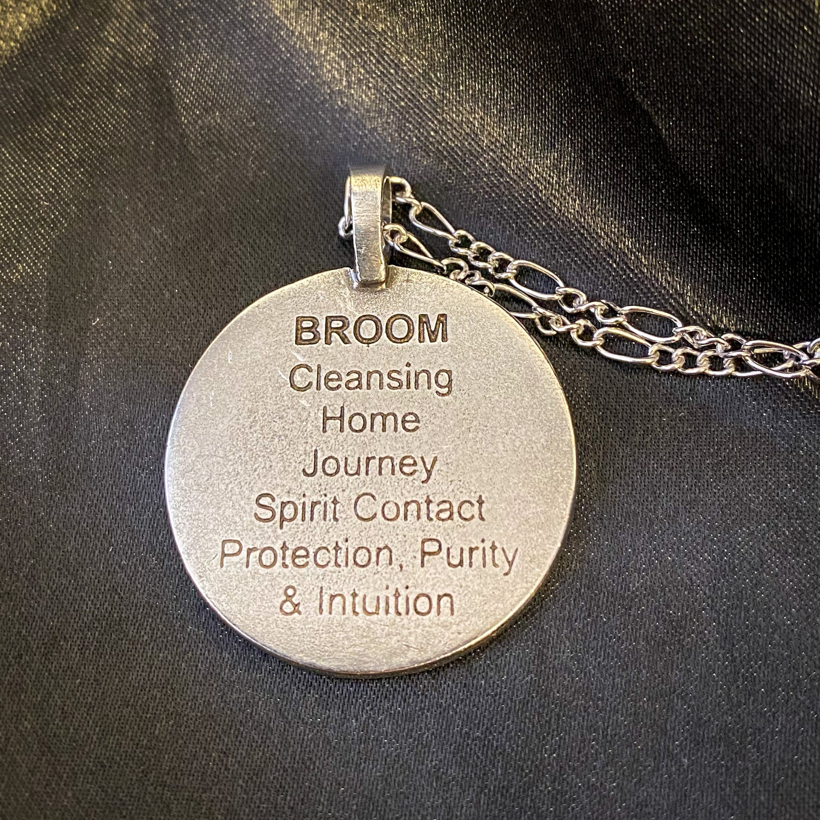 The Broom Pendant w/Chain