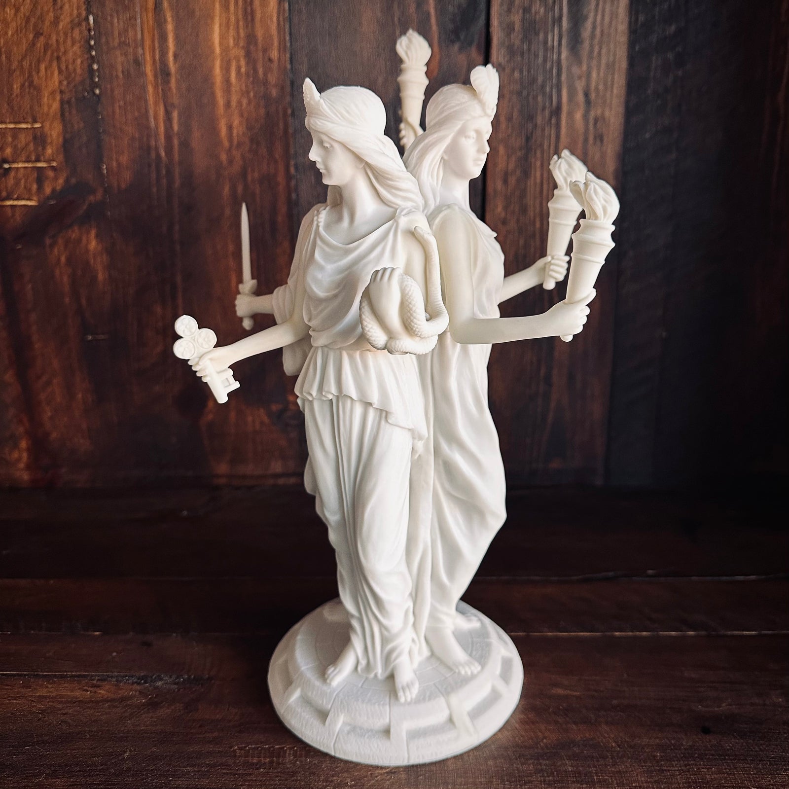 Hecate - Greek Goddess of Magic (Large White)